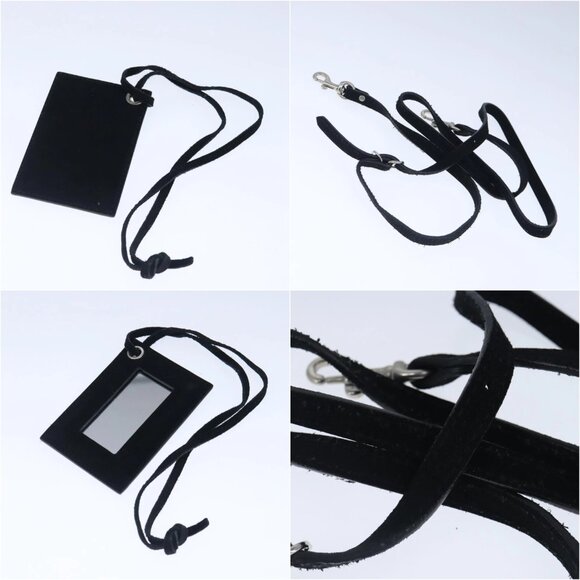 BALENCIAGA Hand Bag Suede 2way Black Silver 305572 Auth ki5224V - Picture 14 of 15